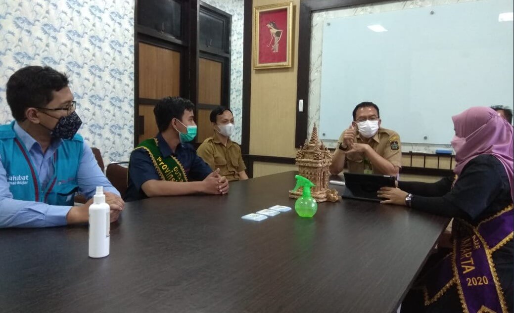 Diskusi dengan Kepala Dikpora Kulon Progo