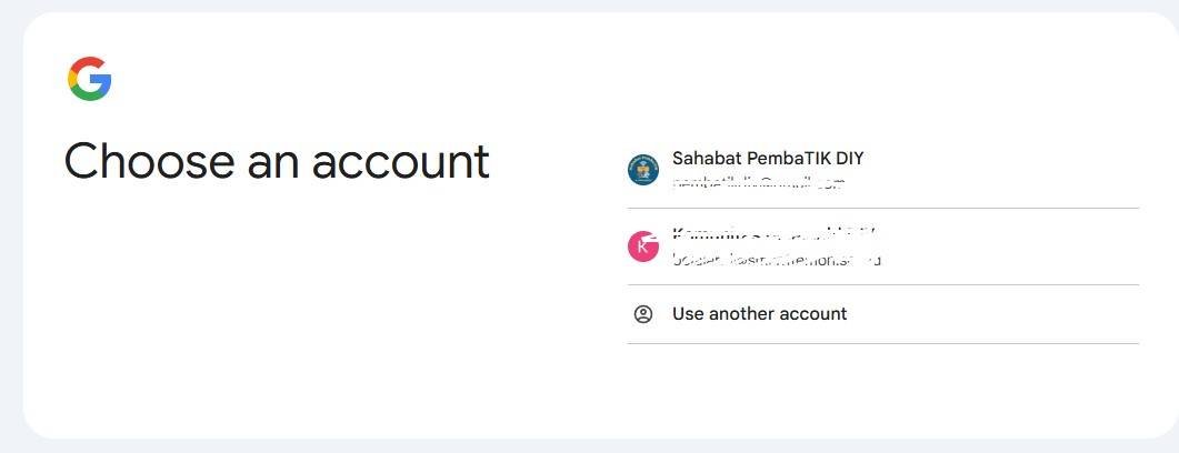 Masuk Google