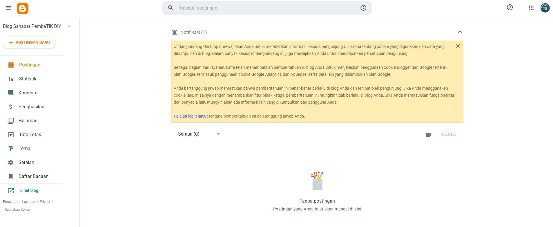 Lengkapi form