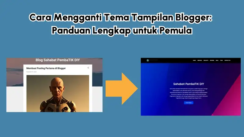 Cara Mengganti Tema Tampilan Blogger: Panduan Lengkap untuk Pemula