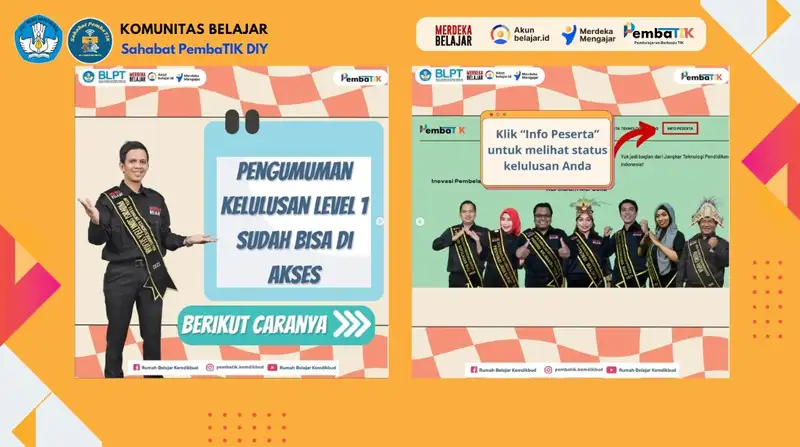 Hasil PembaTIK 2024 Level 1 Diumumkan: Cek Kelulusan dan Siap Lanjut ke Level 2!