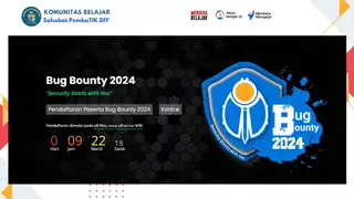 Sahabat CSIRT, Ayo Ikut Program Bug Bounty 2024 Dan Raih Mimpi Anda!

