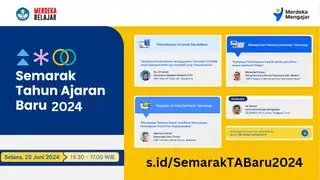 Praktik Baik Dari Komunitas Belajar Tentang Persiapan Tahun Ajaran Baru
