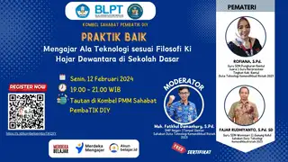 Webinar Mengajar Ala Teknologi Sesuai Filosofi Ki Hajar Dewantara Di Sekolah Dasar
