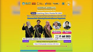 Webinar 1 Sahabat PembaTIK DIY: Tips & Trik Ikut PembaTIK Pembelajaran Berbasis TIK
